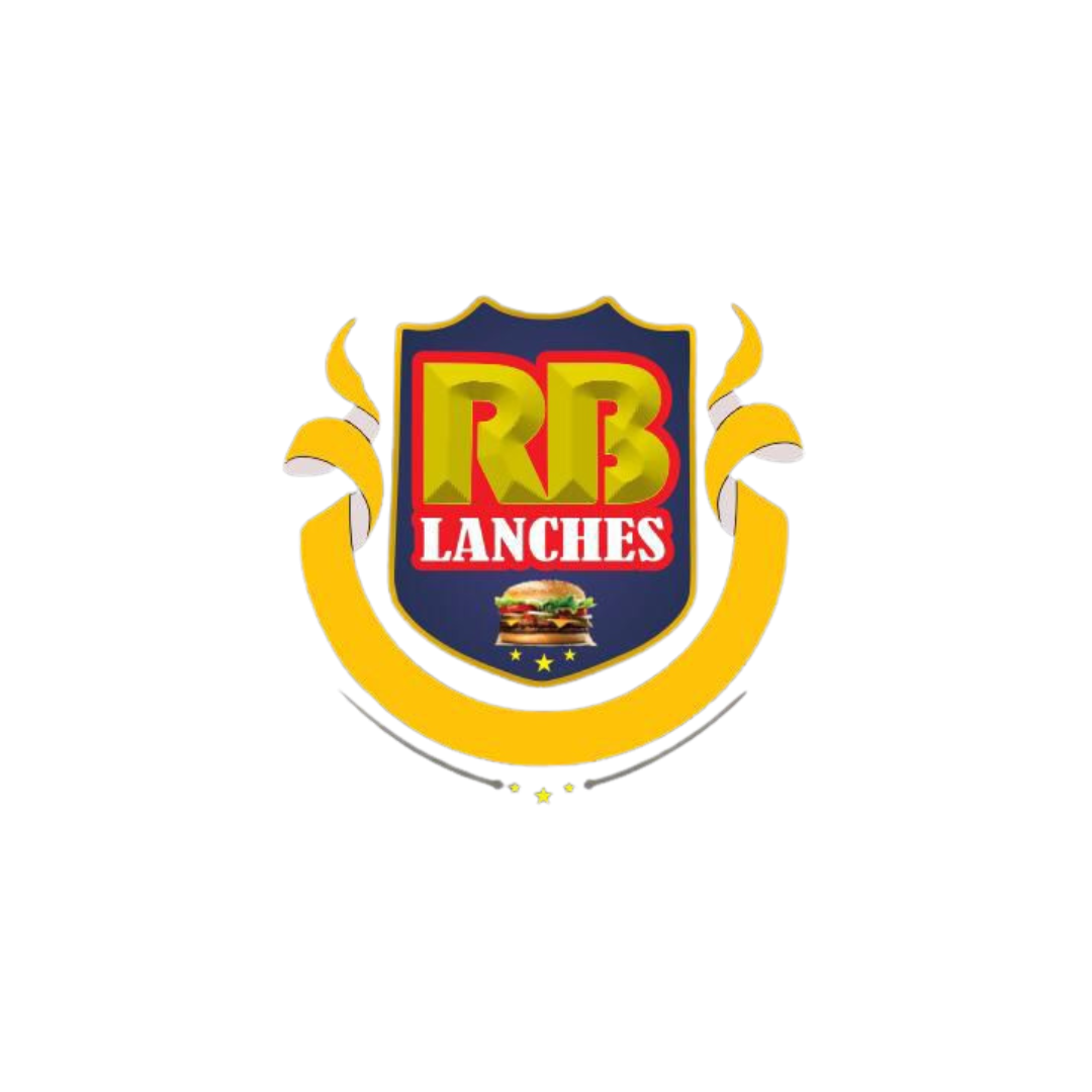 Logomarca oficial do RB Lanches - Melhores lanches e dogs na chapa de Pontal SP